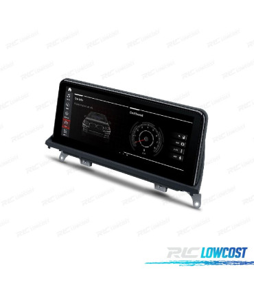 AUTORADIO GPS ANDROID 12 POUR BMW X5 E70 07-10 X6 E71 07-10 AVEC SISTÈME CCC
