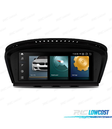 AUTORADIO GPS ANDROID 10 POUR BMW E90 E91 E92 E93 09-12 E60 E61 E63 E64 09-12