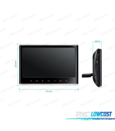 ÉCRAN APPUI-TÊTE MULTIMEDIA FULL HD DE 11.6 "