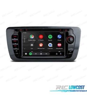 AUTORADIO GPS LCD TACTILE 7" POUR SEAT IBIZA 6J MK4 ANDROID 11 Y CARPLAY