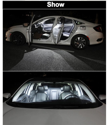 AMPOULE LED DE PLAQUE D'IMMATRICULATION 39 MM 36LEDS