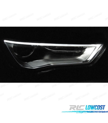 PHARES LED TUBE LIGHT AUDI A3 8V 12-16 NOIR