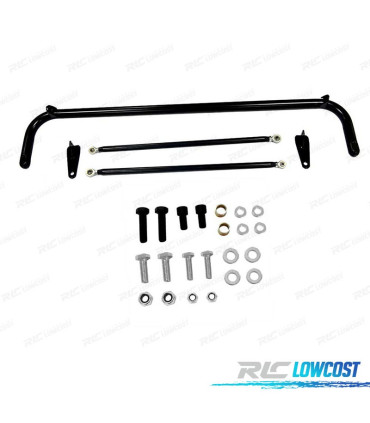 BARRE DE SUPPORT POUR BAQUETS NOIR