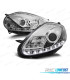 PHARES LED POUR FIAT GRANDE PUNTO 08-09 CHROMÉ
