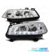 PHARES RENAULT MEGANE 02-05 FEUX DE JOUR À LED FOND CHROME