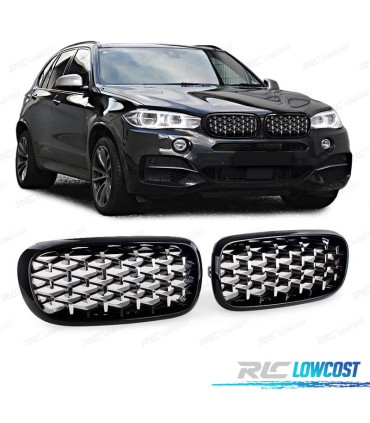 CALANDRES BMW X5 F15 13- LOOK DIAMANT
