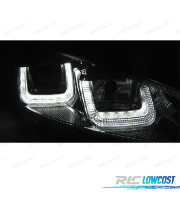 PHARES VOLKSWAGEN VW GOLF VI LIMOUSINE 08-13 FOND NOIR
