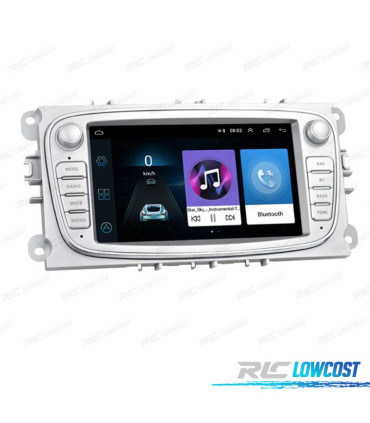 AUTORADIO ANDROID 8.1 2DIN MULTIMÉDIA POUR FORD 08-11