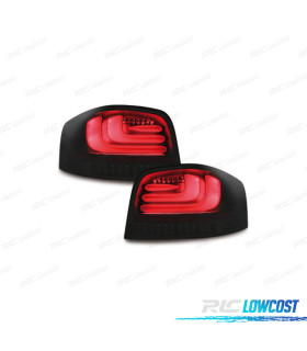FEUX ARRIÈRE AUDI A3 8P 03-09 CARDNA FULL LED NOIR FUMÉ