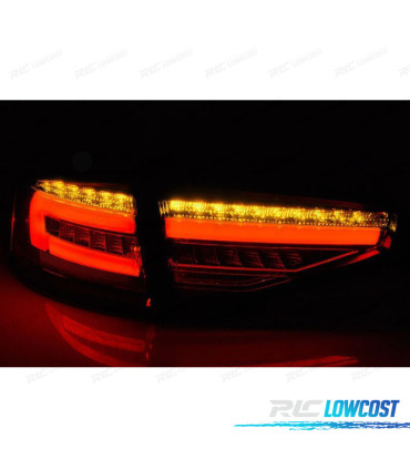 FEUX ARRIÈRE AUDI A4 B8 12-15 BERLINE LED DYNAMIQUE ROUGE