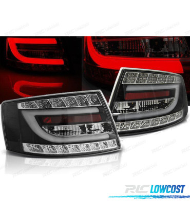 FEUX ARRIÈRE AUDI A6 C6 04-08 BERLINE LED NOIR 7PIN