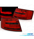 FEUX ARRIÈRE AUDI A6 C6 04-08 BERLINE LED ROUGE FUMÉ 7PIN
