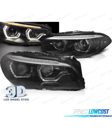 PHARES BMW F10 F11 10-13 XENON DRL NOIR