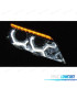 PHARES BMW Z4 E89 09-13 ANGEL EYES LED DYNAMIQUES NOIR XÉNON