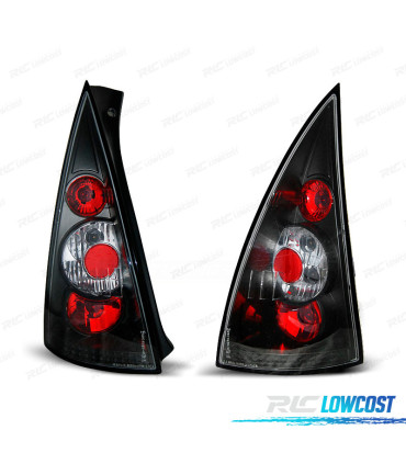 FEUX ARRIÈRE CITROËN C3 02-05 NOIRSrolins