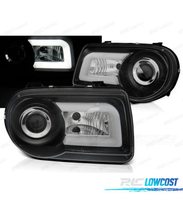 PHARES CHRYSLER 300C 05-10 NOIR