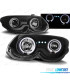PHARES POUR CHRYSLER 300M 99-04 ANGEL EYES LED NOIR