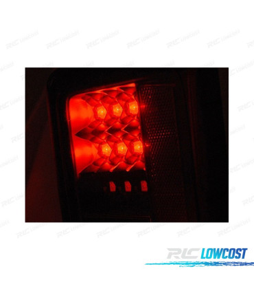 FEUX ARRIÈRE POUR JEEP WRANGLER 07-18 FULL LED NOIR