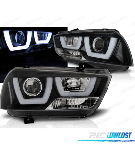 PHARES POUR DODGE CHARGER 11-15 LED NOIR
