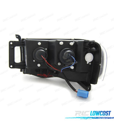 PHARES DODGE RAM 02-06 TUBE LED NOIR