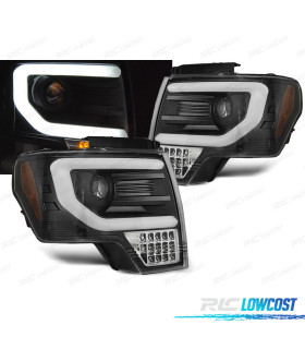 PHARES POUR FORD F150 08-14 LED NOIR