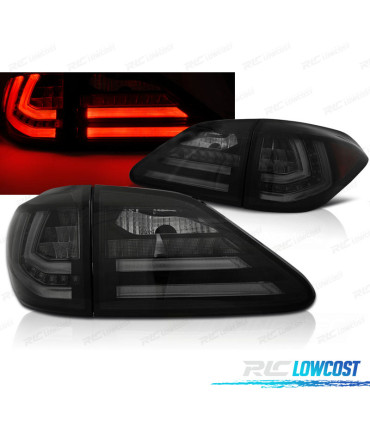 FEUX ARRIÈRE LEXUS RX III 350 09-12 LED DYNAMIQUES NOIR