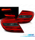 FEUX ARRIÈRE MERCEDES CLASSE C W204 07-11 LED ROUGE FUMÉ