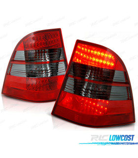 FEUX ARRIÈRE POUR MERCEDES ML W163 98-05 LED ROUGE FUMÉ