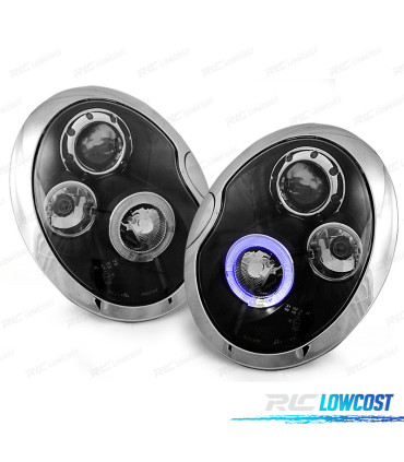 PHARES MINI COOPER 01-06 ANGEL EYES NOIR