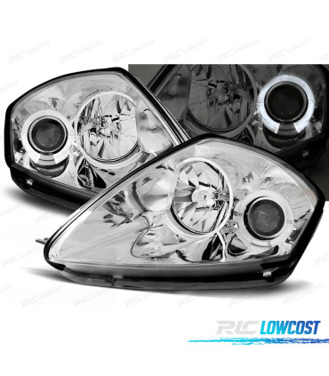 PHARES MITSUBISHI ECLIPSE 00-05 ANGEL EYES CHROMÉ