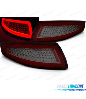 FEUX ARRIÈRE PORSCHE 911 997 04-09 LED BAR DYNAMIQUE ROUGE FUMÉ