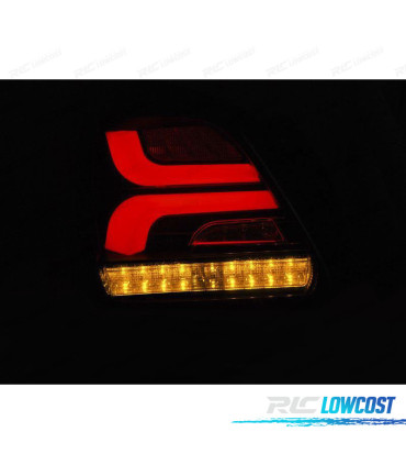 FEUX ARRIÈRE SUZUKI SWIFT 17- LED BAR DYNAMIQUES ROUGE FUMÉ
