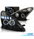 PHARES TOYOTA CELICA T23 99-05 LED ANGEL EYES NOIR