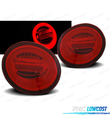 FEUX ARRIÈRE POUR VOLKSWAGEN VW NEW BEETLE 98-05 LED BAR CLIGNOTANT DYNAMIQUE