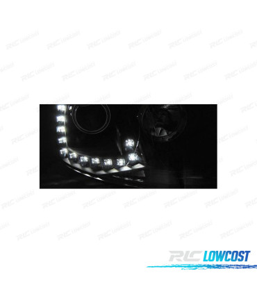 PHARES VOLKSWAGEN VW GOLF 5 03-08 DAYLIGHT TRU DRL NOIR