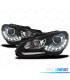 PHARES VOLKSWAGEN VW GOLF 6 FOND NOIR DRL