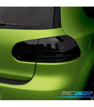 FEUX ARRIÈRE VOLKSWAGEN VW GOLF 6 08-12 FULL LED FUMÉ