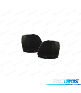 FEUX ARRIÈRE VOLKSWAGEN VW POLO 6R 09-14 HATCHBACK DYNAMIQUE CARDNA NOIR FUMÉ