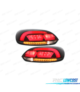 FEUX ARRIÈRE VOLKSWAGEN VW SCIROCCO III 08 14 LITEC ROUGE FUMÉ