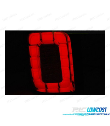 FEUX ARRIÈRE VOLKSWAGEN VW T6 TRANSPORTER 15-19 LED BAR FUMÉS
