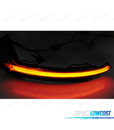 CLIGNOTANTS LATÉRAUX POUR VOLKSWAGEN VW TIGUAN II 15-  LED DYNAMIQUE -  FUMÉ