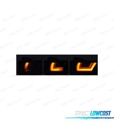 FEUX ARRIÈRE RANGE ROVER EVOQUE 11-18 CLIGNOTANTS LED DYNAMIQUES FUMÉ