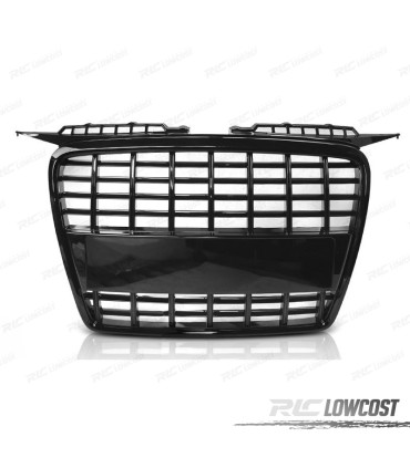 GRILLE AUDI A3 8P 8PA 05-08 LOOK S LINE NOIR BRILLANT