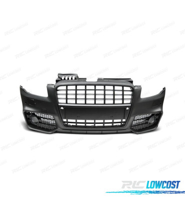 PARE-CHOCS AVANT AUDI A4 B7 04-08 LOOK S-LINE NOIR PDC