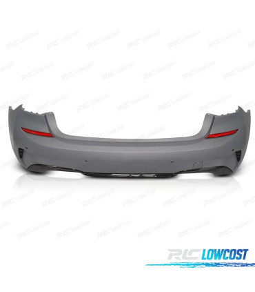 PARE-CHOCS ARRIÈRE BMW G20 19-22 LOOK PERFORMANCE NOIR BRILLANT PDC