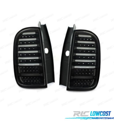 FEUX ARRIÈRE POUR DACIA RENAULT DUSTER 09-17 CARDNA LED NOIR FUMÉ