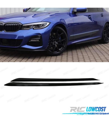 BAS DE CAISSE BMW G20 G21 LOOK M PERFORMANCE NOIR MAT