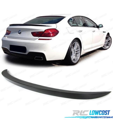 AILERON BECQUET POUR BMW SÉRIE 6 F12 F13 F06 CARBONE