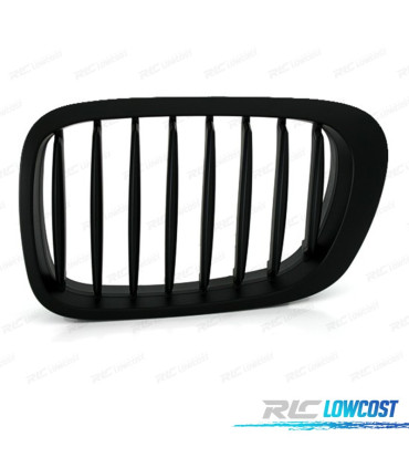 CALANDRES BMW E46 COUPÉ 99-03 CABRIO 00-03 NOIR MAT