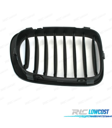 CALANDRES BMW E46 COUPÉ 99-03 CABRIO 00-03 NOIR MAT